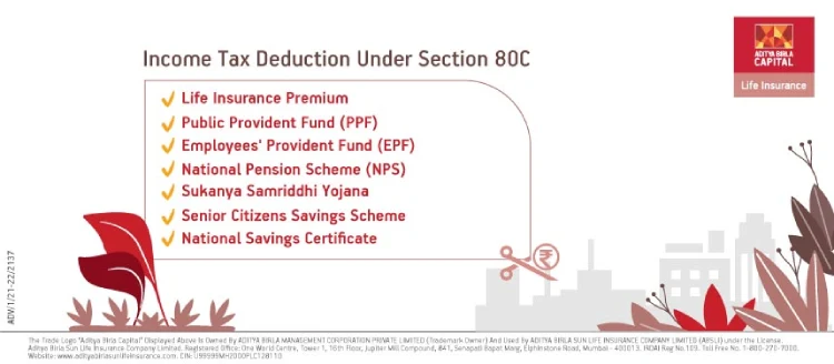 Section 80C – Income Tax Deduction Under Section 80C - ABSLI