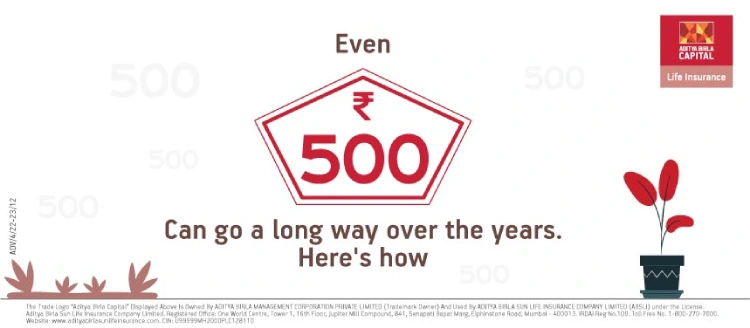 6 Easy Ways to Start Investing with as Little as Rs. 500 | Aditya Birla Sun Life Insurance