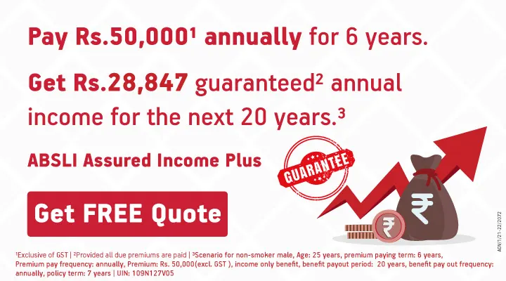 Assured Income Plus Plan - ABSLI