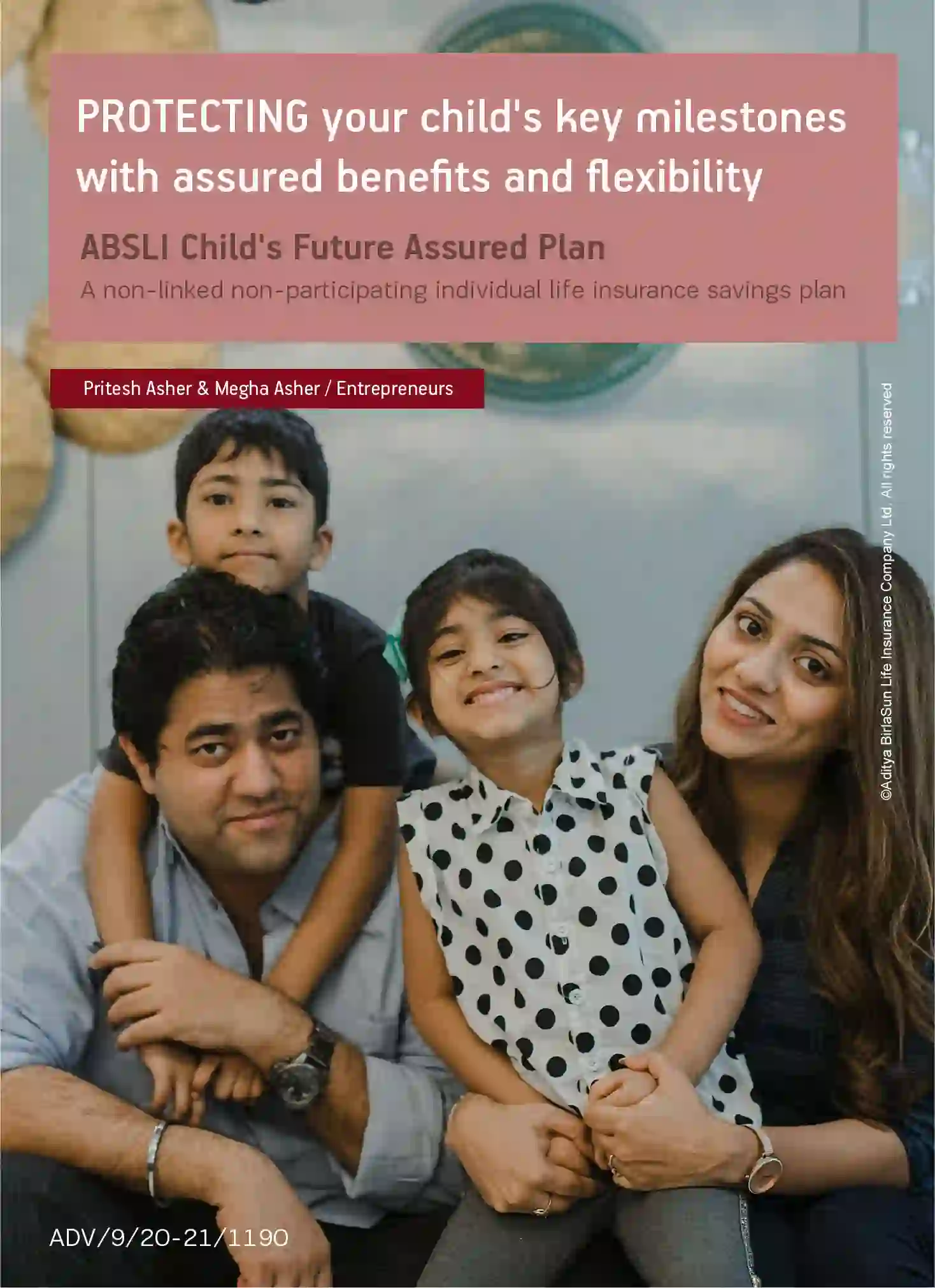 ABSLI Child’s Future Assured Plan (Child Plan)